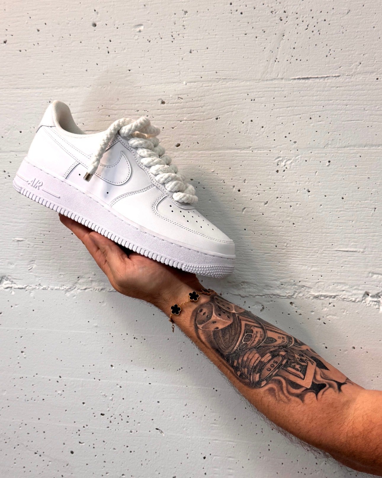 Nike Air force / rope lace