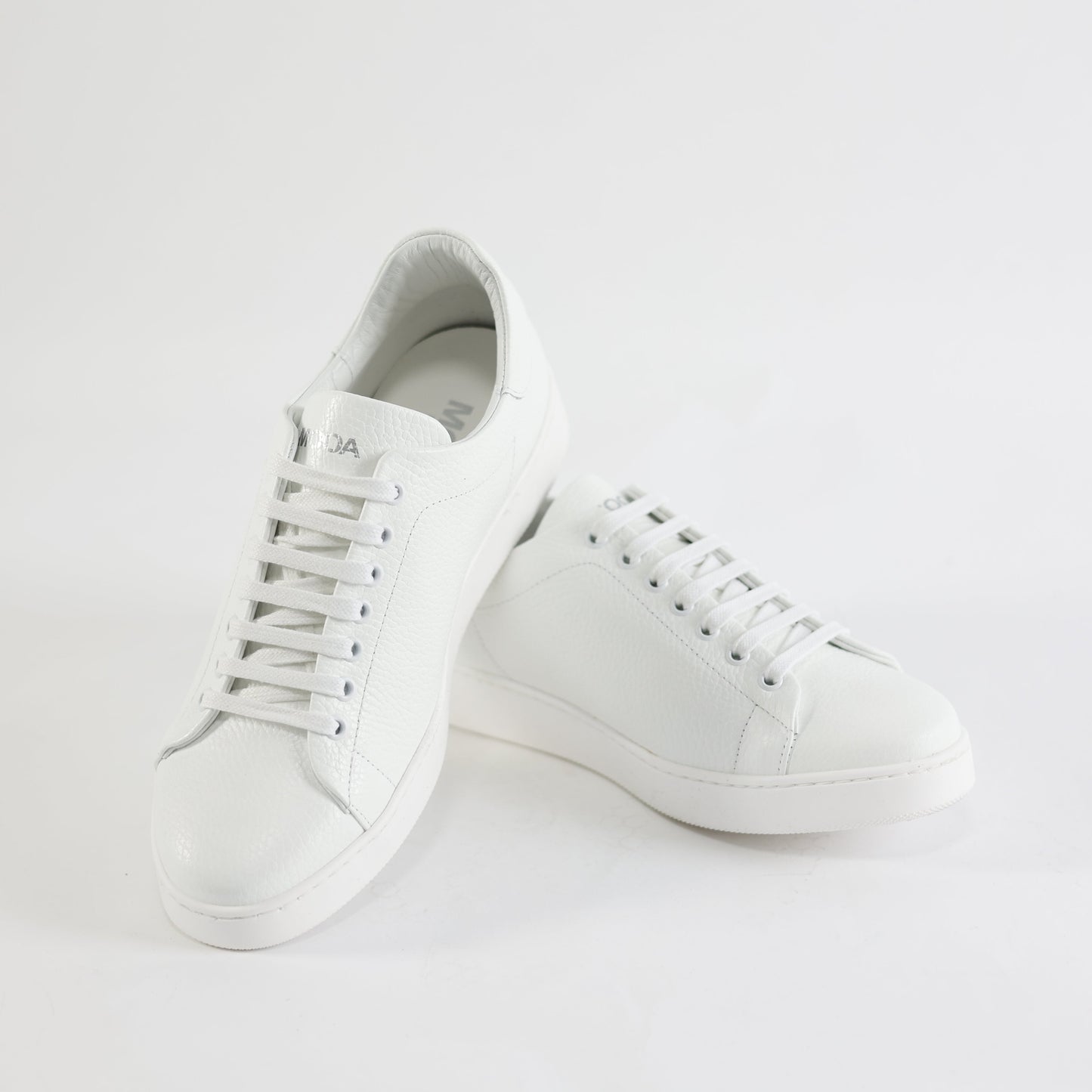 Scarpa Casual Homer Bianco Pelle