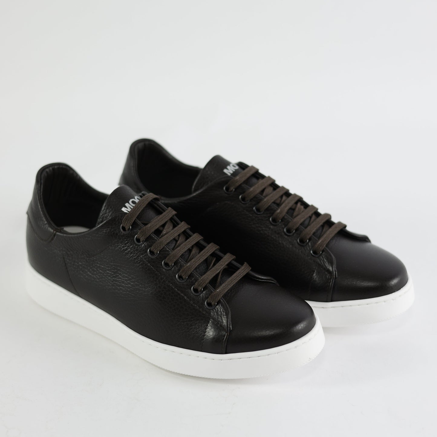 Scarpa Casual Homer Marrone/Bianco Pelle