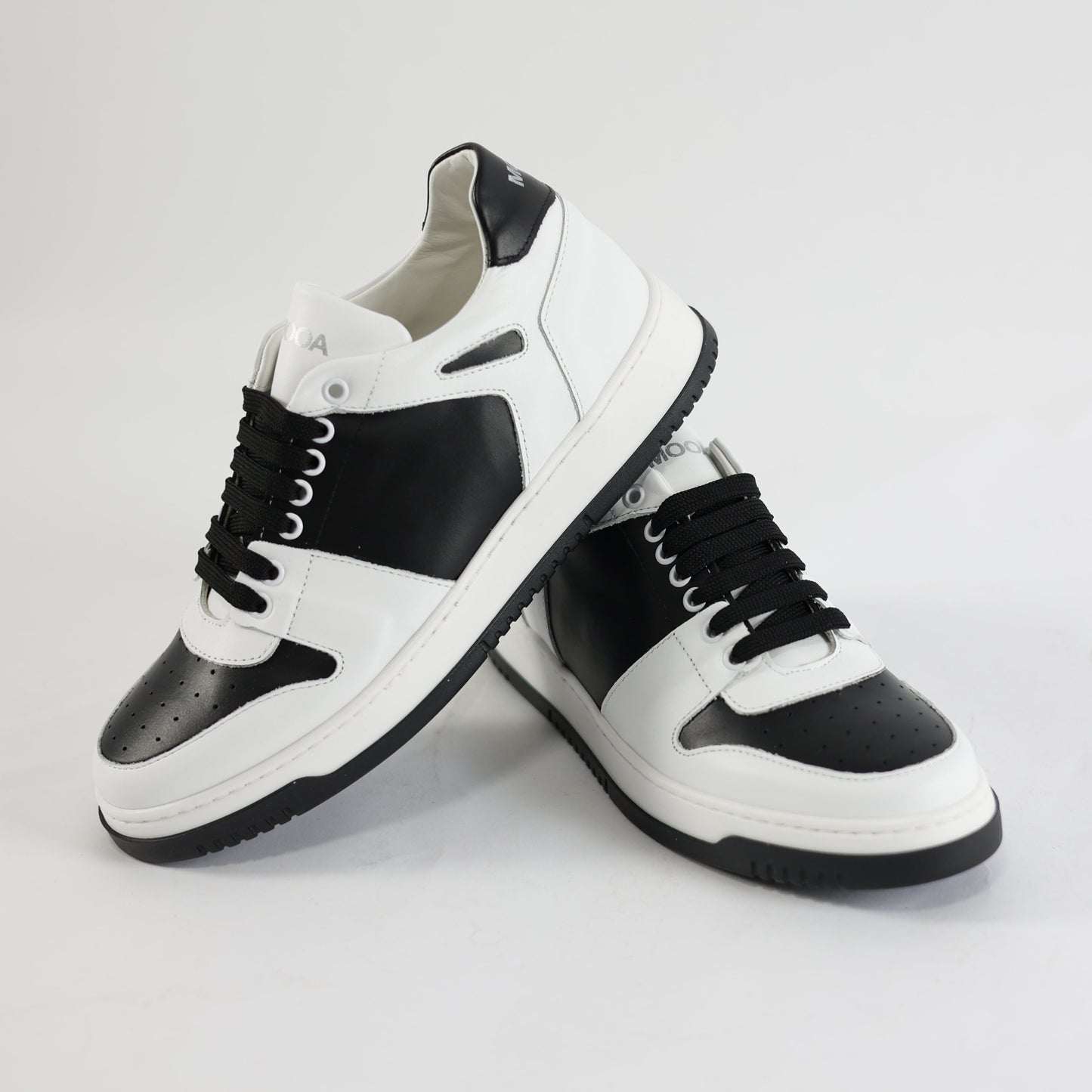 Scarpa Snearkers Denver Nero/Bianco Pelle