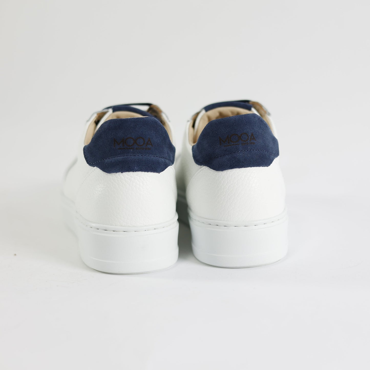 Scarpa Casual Nevada Blu/Bianco Pelle/Camoscio