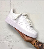 Nike AIR FORCE 1 CUSTOM con lacci corda