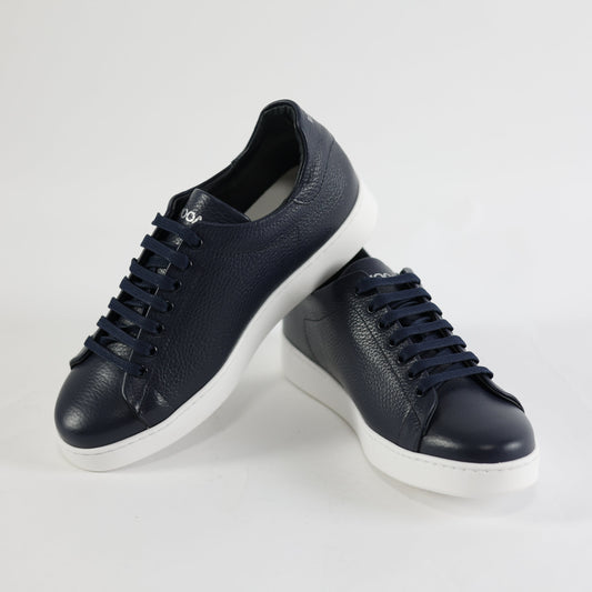 Scarpa Casual Homer Blu/Bianco Pelle