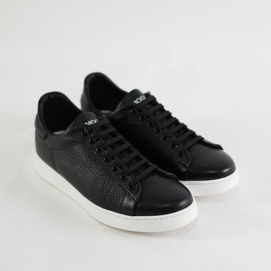 Scarpa Casual Homer Nero/Bianco Pelle
