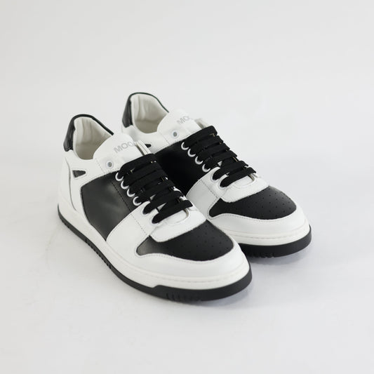 Scarpa Snearkers Denver Nero/Bianco Pelle