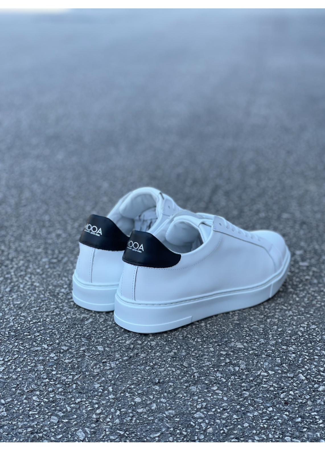 Scarpa Snearkers Dallas Bianco Pelle